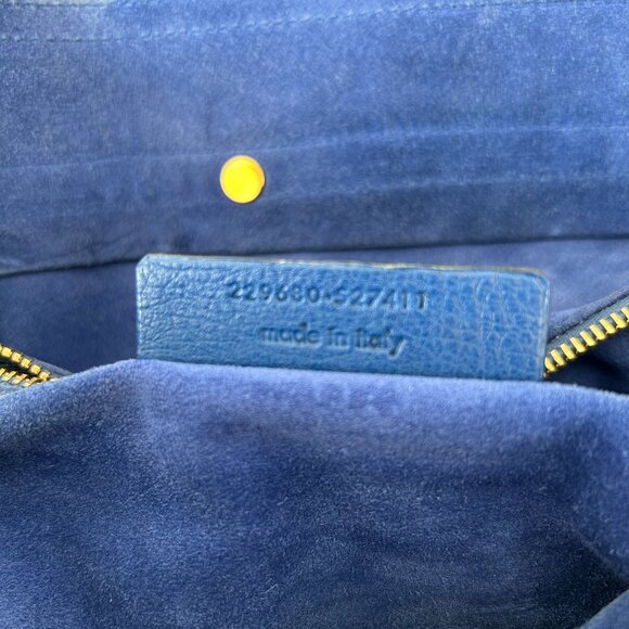 Authentic YSL Muse Two Houndstooth Leather Top Handle Bag - Picture 6 of 11